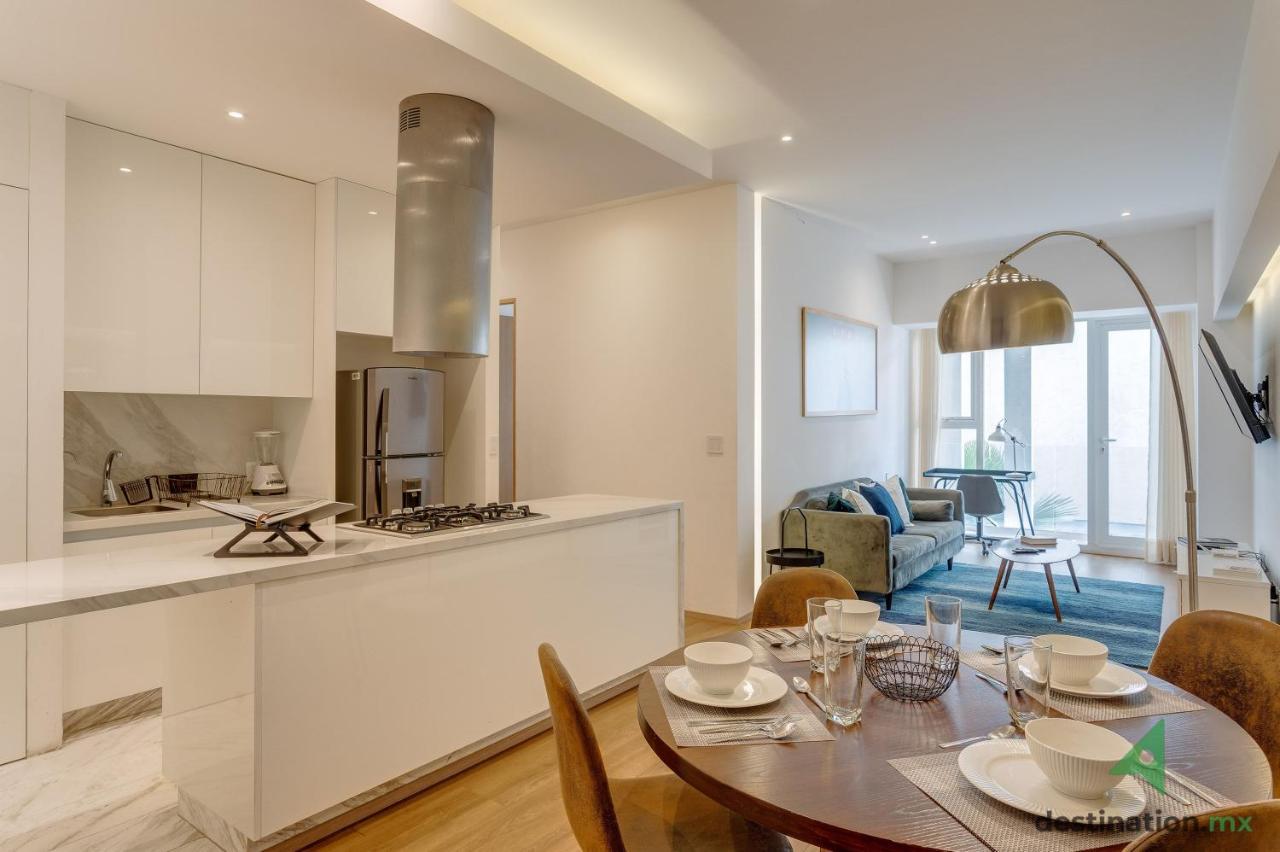 Lovely & Spacious Apartment With Pool & Gym In La Condesa - Icon メキシコシティ エクステリア 写真